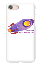 Nerdy Excursions Rocket iPhone Phone Cases