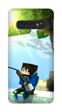 Case para Samsung Minecraft JuaoGL Pescando