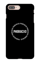 PhobiacXD White Text iPhone Case