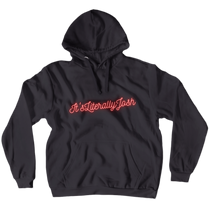 It'sLiterallyJosh Neon Red Hoodie