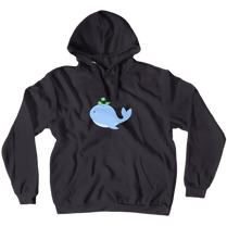 whale good hoodie
