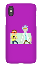 Capinha iPhone Rick and Morty Chave