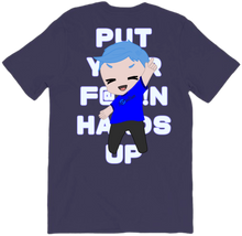 Put Your F@*#!N Hands Up tshirt-back