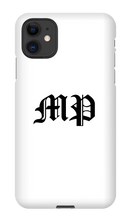MP white iPhone Phone Cases