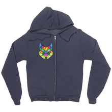 corpus_kitsune Zip Up Hoodie