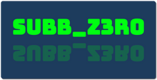 subb_z3r0 XXL Gaming Mousepad