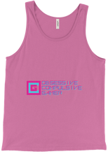 OCGamer Full Logo Tank (Pink on Blue)