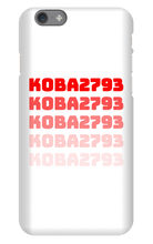 koba2793 iPhone Phone Cases