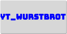 yt_wurstbrot XXL Gaming Mousepad