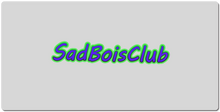 SadBoiClub XXL Gaming Mousepad