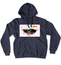 Mt. Fuji Demon Hoodie (No-Zip/Pullover)