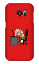 Desk Chibi Samsung Phone Cases