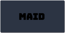 MAID GAMING MOUSEPAD