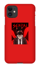 senpai iPhone Phone Cases