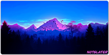 Midnight Vaporwave Gaming Mousepad