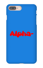 Alpha- iPhone Phone Case