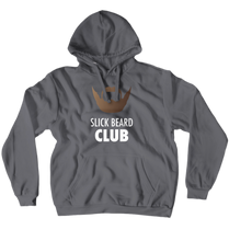 Slick Beard Club Hoodies (No-Zip/Pullover)