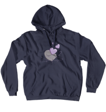 Chair Heart-to-Heart (Purple) Hoodie