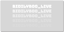 bidilyboo_live XXL Gaming Mousepad