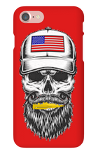 Bite The bullet IPhone Case - American Flag