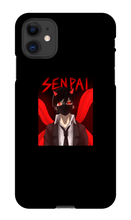 senpai iPhone Phone Cases