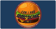 Can I hab Adobo Big Mac pls Gaming Mousepad