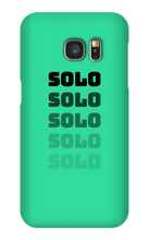 Fading Solo Text Samsung Phone Cases