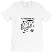 V1 T-SHIRT THIS ISN'T WHERE I PARKED MY LOG
