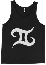 Camiseta tirantes unisex "logo Iagoba.com blanco"