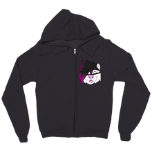 Le Blepping Skunk zip-up-hoodie