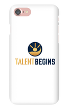 Talent Begins iPhone Case