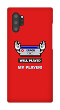 zebbson well played Samsung Case