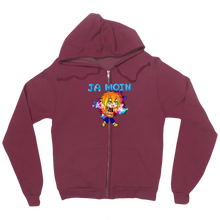 Ja Moin  Zip Up Hoodie (Logo oben rechts)