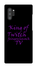 King of Twitch Samsung Schutzhülle (schwarz/weiß)