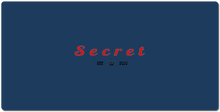 Secret XXL Gaming Mousepad