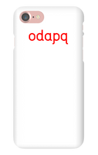odapq iPhone Phone Cases