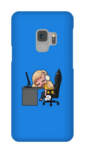 Desk Chibi Samsung Phone Cases