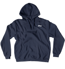 Felpa Isma Cappuccio Logo Bianco