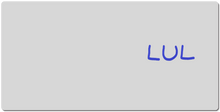 LUL XXL Mousepad