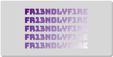 FR13NDLYF1RE - XXL Gaming Mousepad