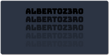 albertoz3r0 XXL Gaming Mousepad