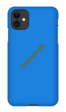 Gaming is life iphone phone case