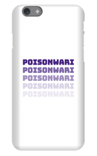 poisonwari iPhone Phone Cases