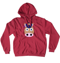 Cop Cow Hoodie (No-Zip/Pullover)