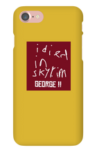 Knick's art on phonecase