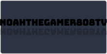 noahthegamer808tv XXL Gaming Mousepad