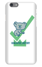 koalafied_victory iPhone Phone Cases