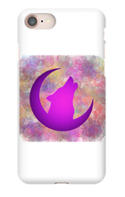 Wolf & Moon Bubbles iPhone Phone Cases