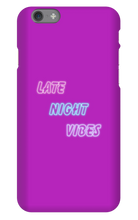 Late Night Vibes iPhone Case