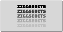 ziggsedits XXL Gaming Mousepad